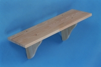 Wood shelf 600x200x18mm