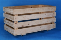 STORAGE CRATE WITH WHEELS