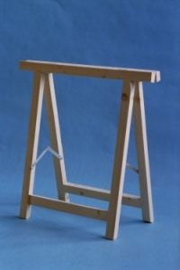 HOLZKLAPPBÖCKE AUS NADELHOLZ 44x44mm 